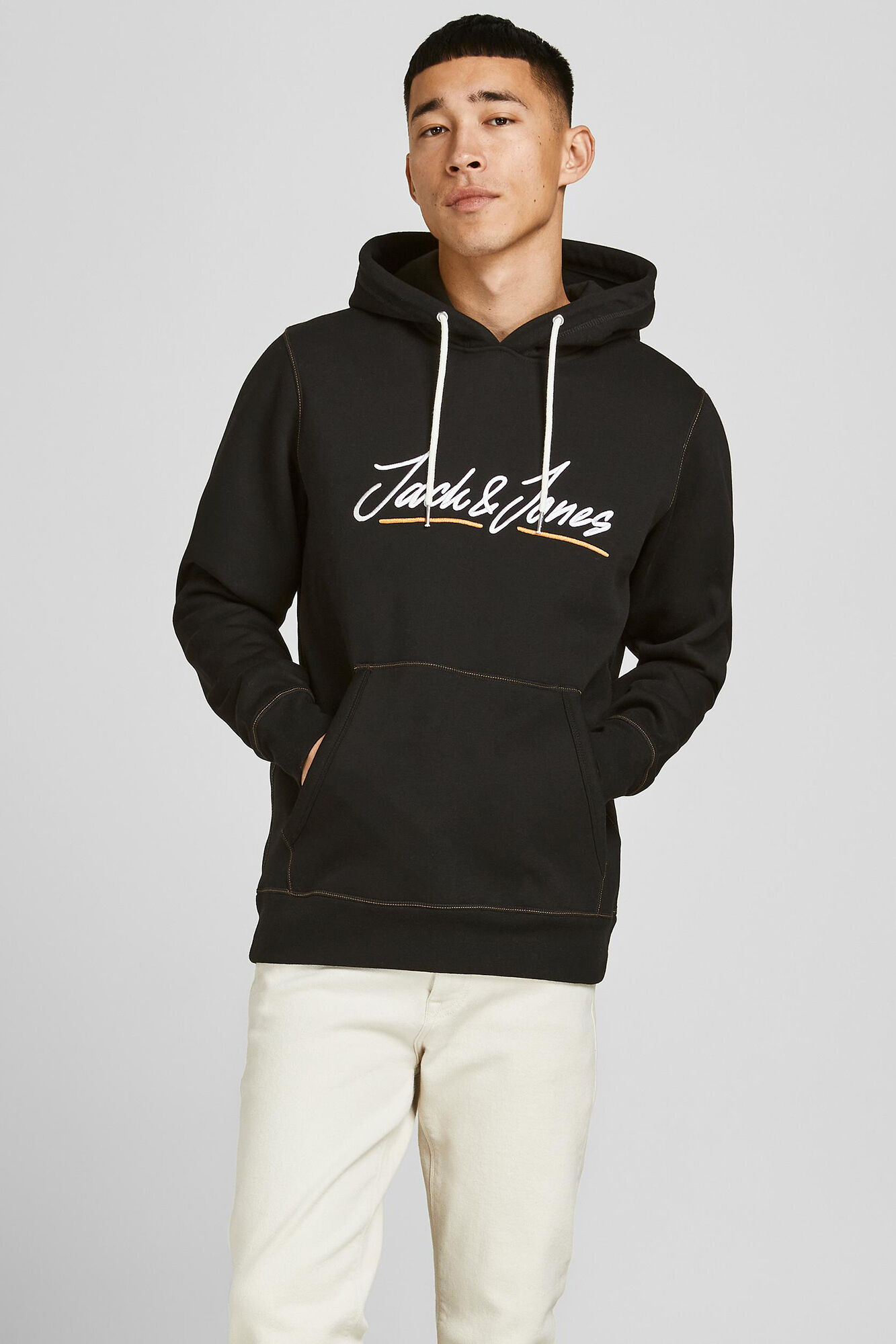 Moletom com capuz com logo