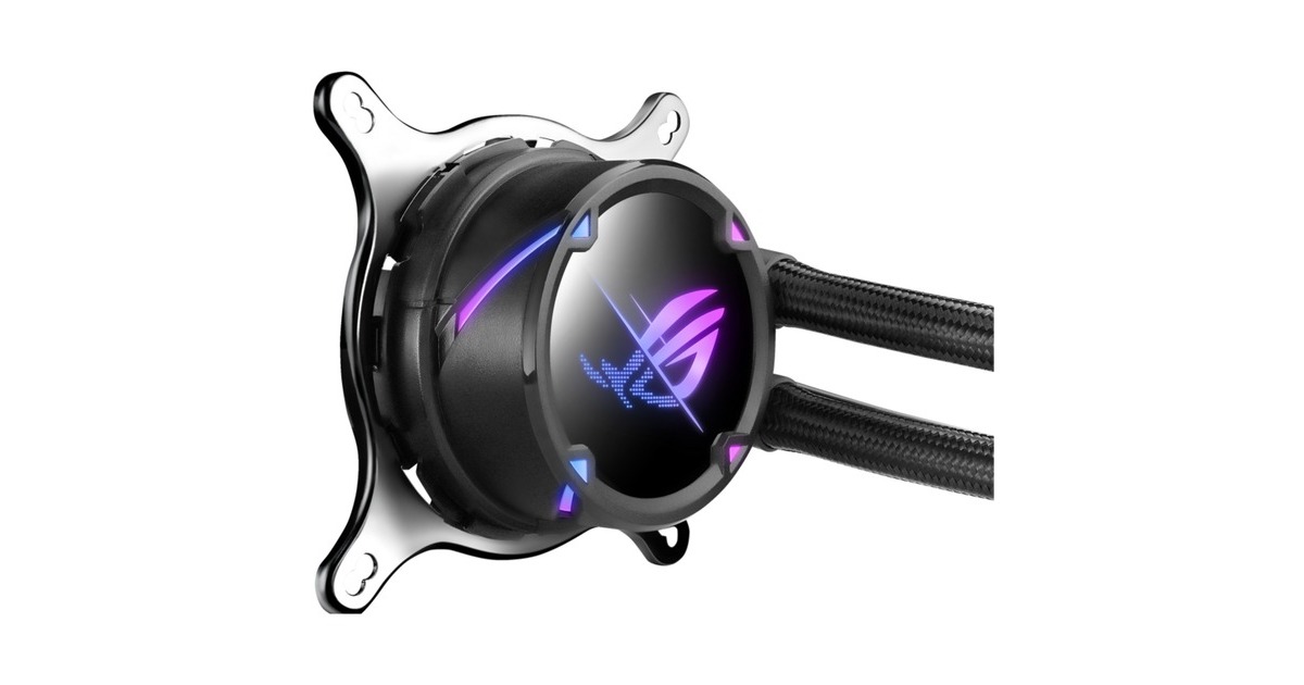 ASUSROG STRIX LC II 360 ARGB waterkoeling  (Zwart/wit, 4-pins PWM fan-connector)