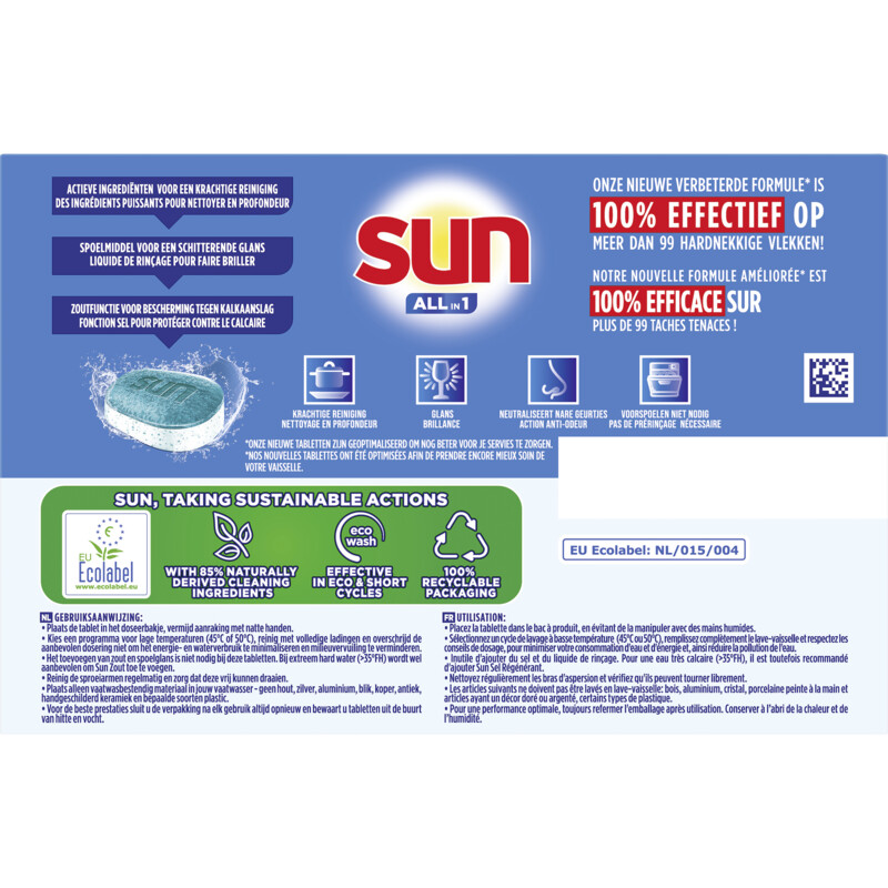 Sun All-in-one normaal vaatwastabletten