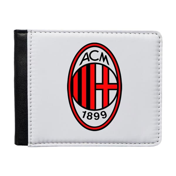 AC Milan Lommebok For Menn Med Myntlomme