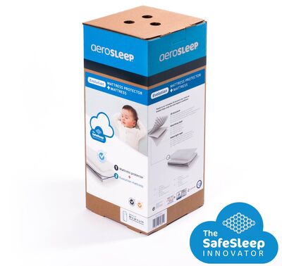 AeroSleep Evolution Madrass og 3D Madrasstrekk 70x160x10 Cm