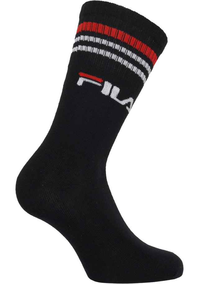 Fila Socken »UNISEX LIFESTYLE PLAIN SOCKS« 3 Paar, 6 Paar tlg. mit Logo-Schriftzug