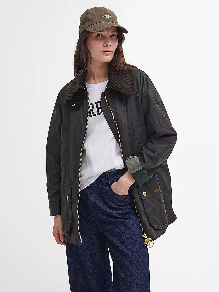 BARBOUR Parka ALLERSTON WAX olive