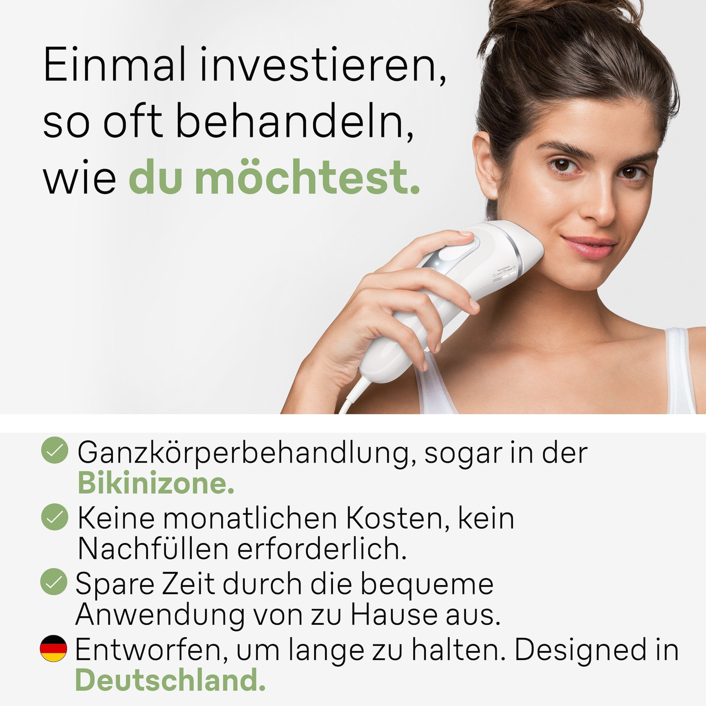 Braun IPL-Haarentferner »Silk·expert Pro 3 PL3136« pro Minute bis zu 100 Lichtimpulse 2 Aufsätze, Venus Rasierer, mit Aufbewahrungstasche