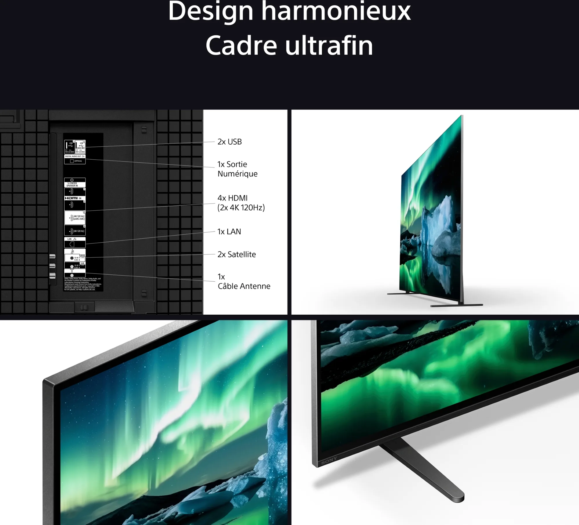 Sony 77 BRAVIA 8 (77XR80)   BRAVIA Theatre Bar 9   SA-SW5 TV UHD 4K