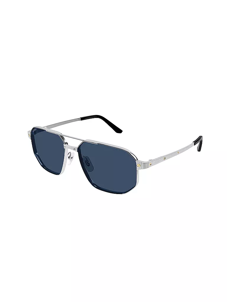 CARTIER Sonnenbrille CT0462S silber