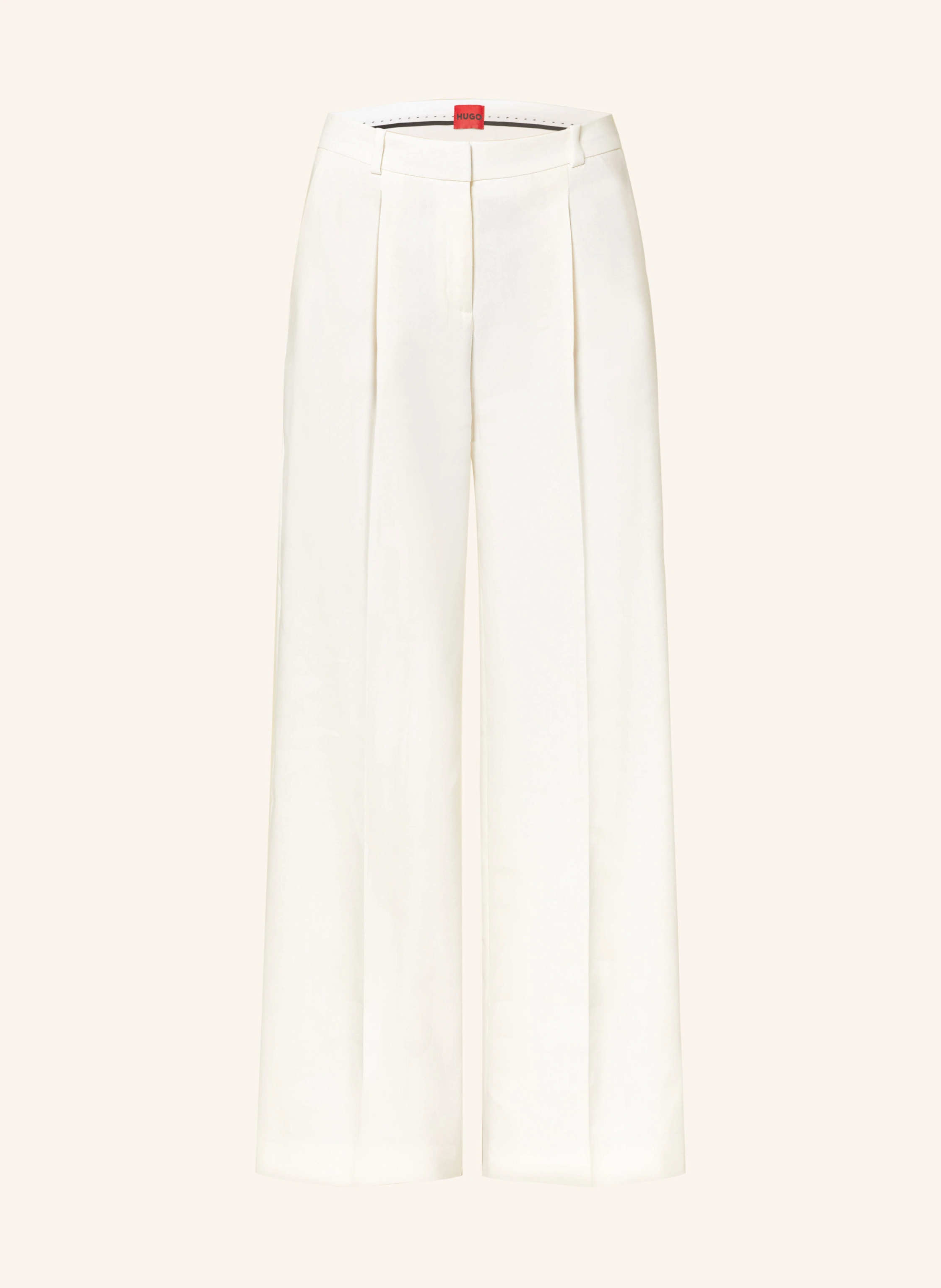 HUGO Marlenehose HALATI mit Leinen