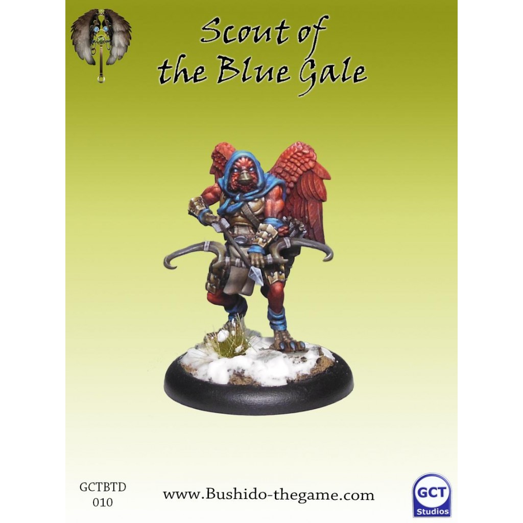 Bushido - Tengu Descension - Scout of the Blue Gale