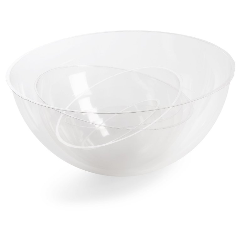 PVC Halbkugel, transparent, hohl