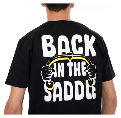 T-Shirt LeBram Back In The Saddle Noir
