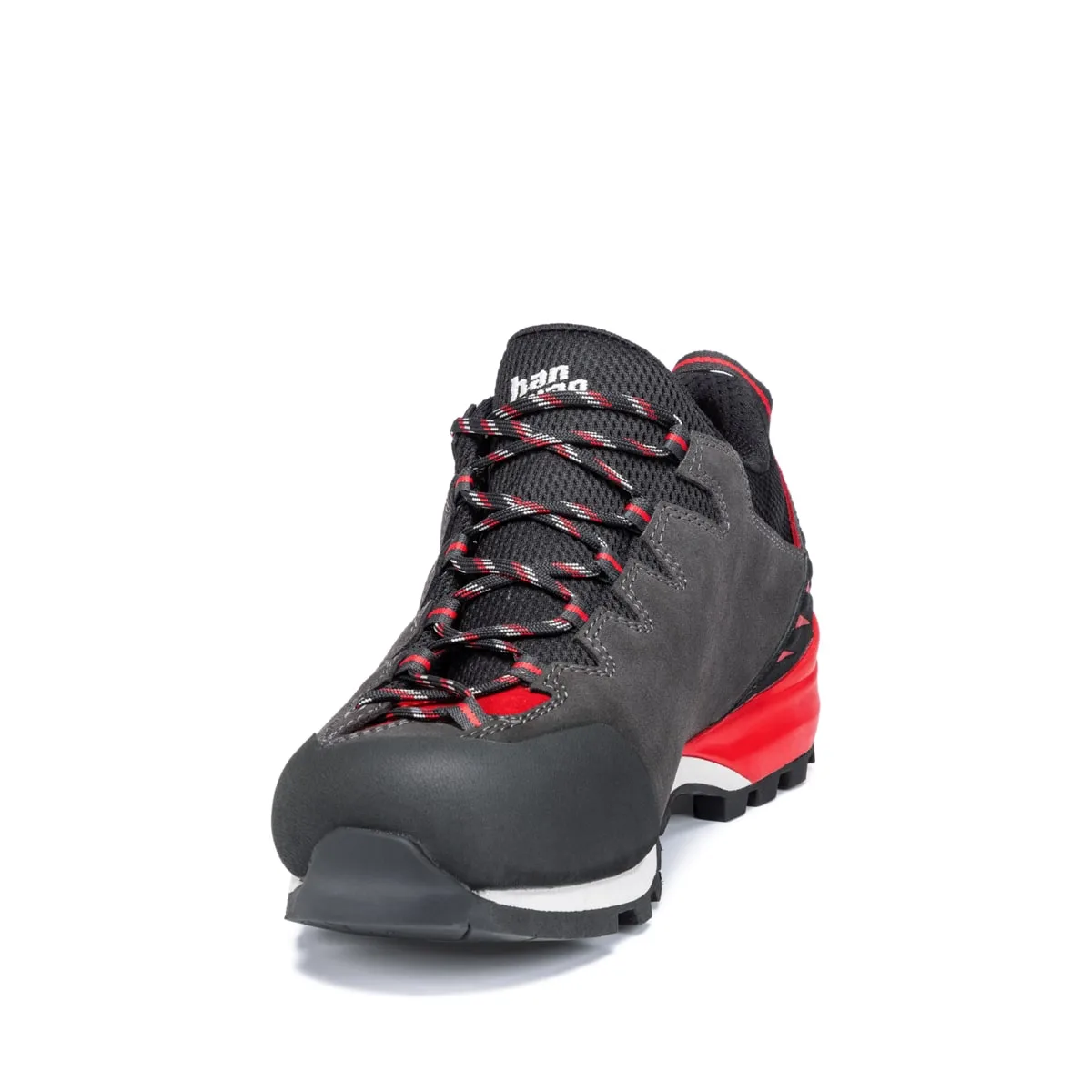 Hanwag Men's Makra Pro Low Asphalt/Red