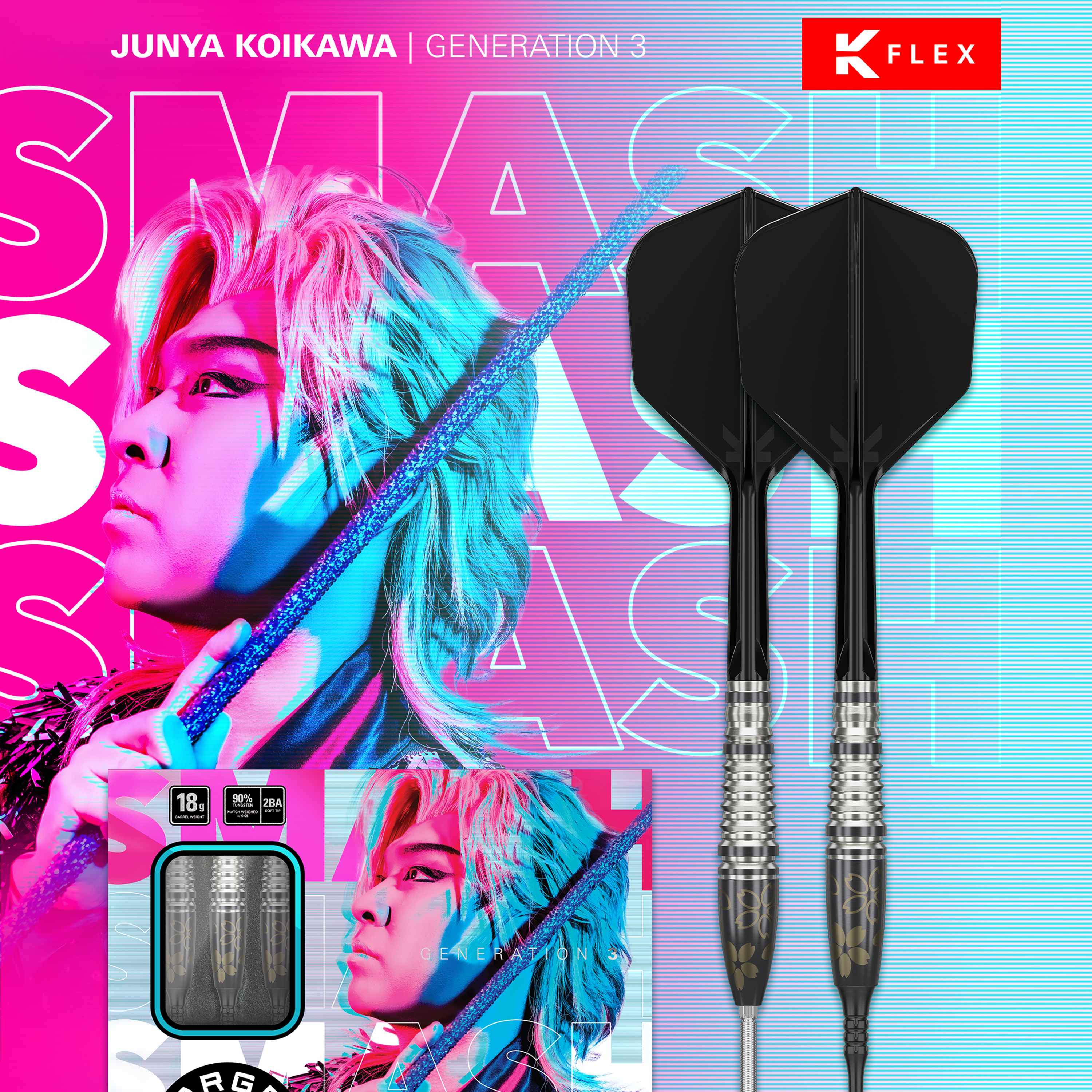 Target Japan - Junya Koikawa GEN 3 - Softdart