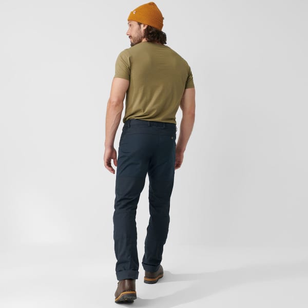 Pantalon randonnée FJALLRAVEN NILS TROUSERS M LONG DARK NAVY