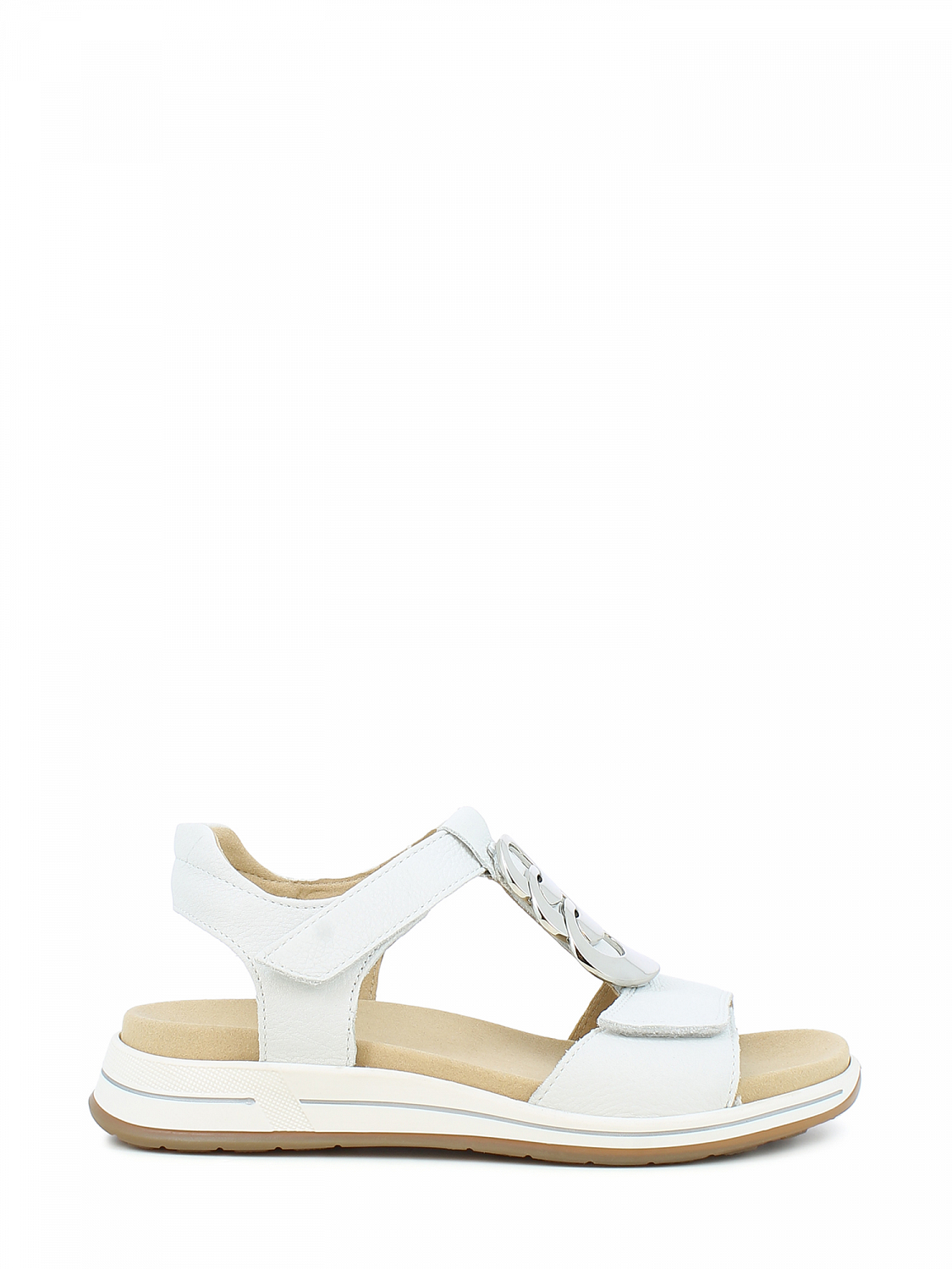 Ara White Sand sandal Leather