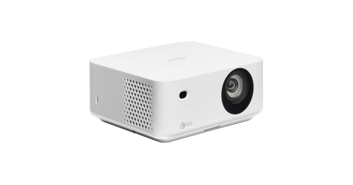 OptomaML1080 Ultra draagbare RGB triple laser DLP-projector  (Wit, 1200 ANSI lumen)