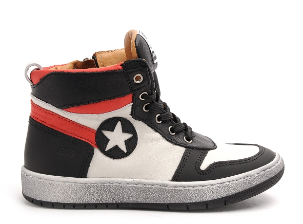 Gbb boots bottine enfant lander blanc