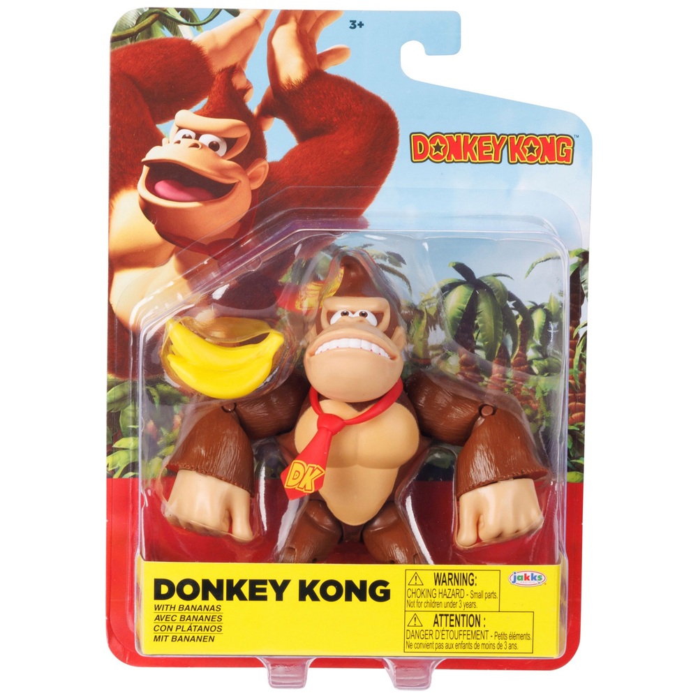Nintendo Super Mario 10cm Donkey Kong mit Bananen
