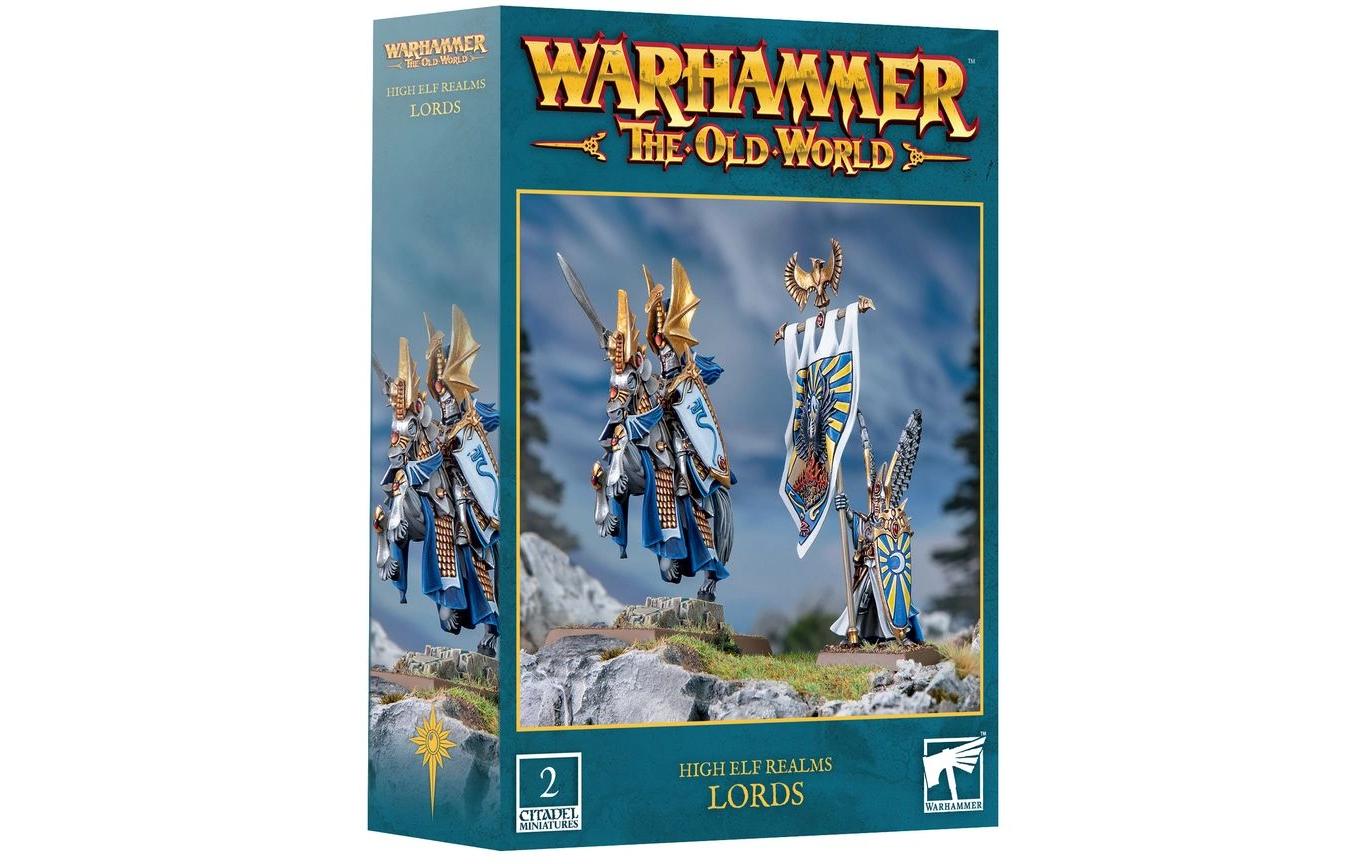 Figurenset Warhammer Old World Fürsten der HochelfenWarhammer Old World, Fürsten der Hochelfen – Bausatz