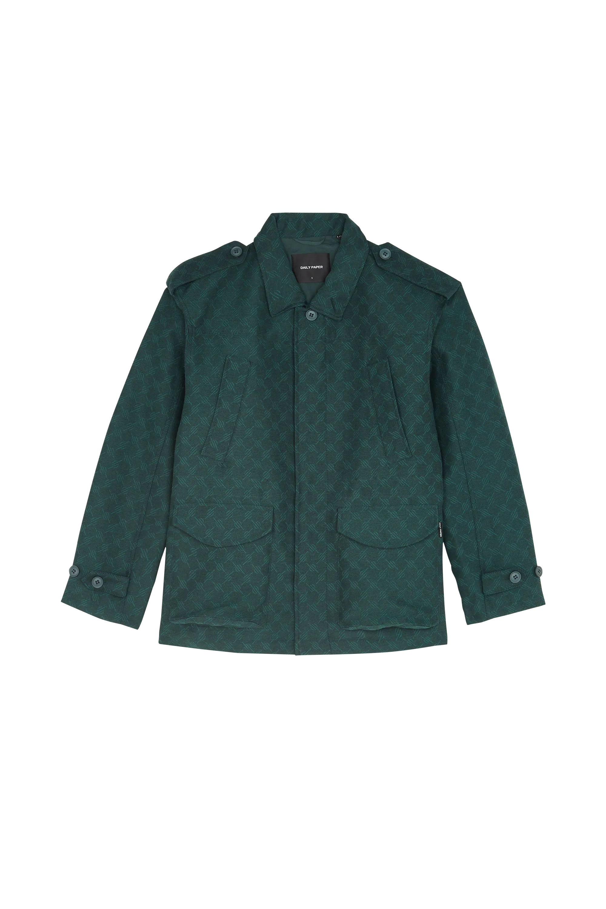 Daily Paper Veste imani monogram jacket Vert