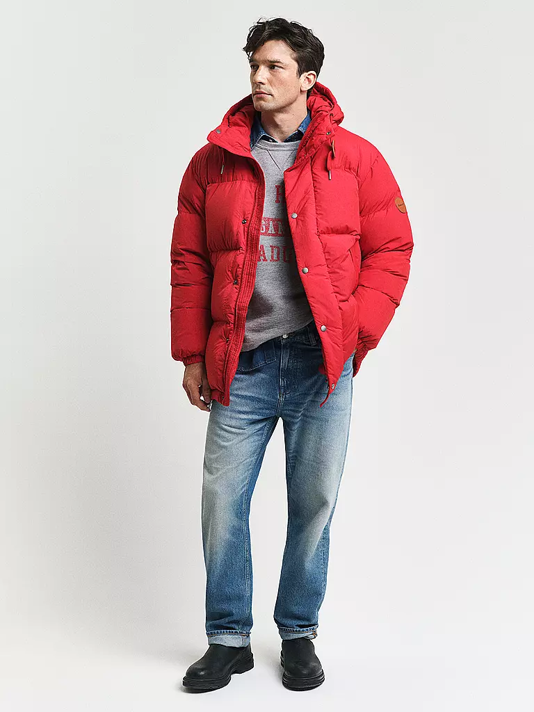 GANT Daunenjacke  rot