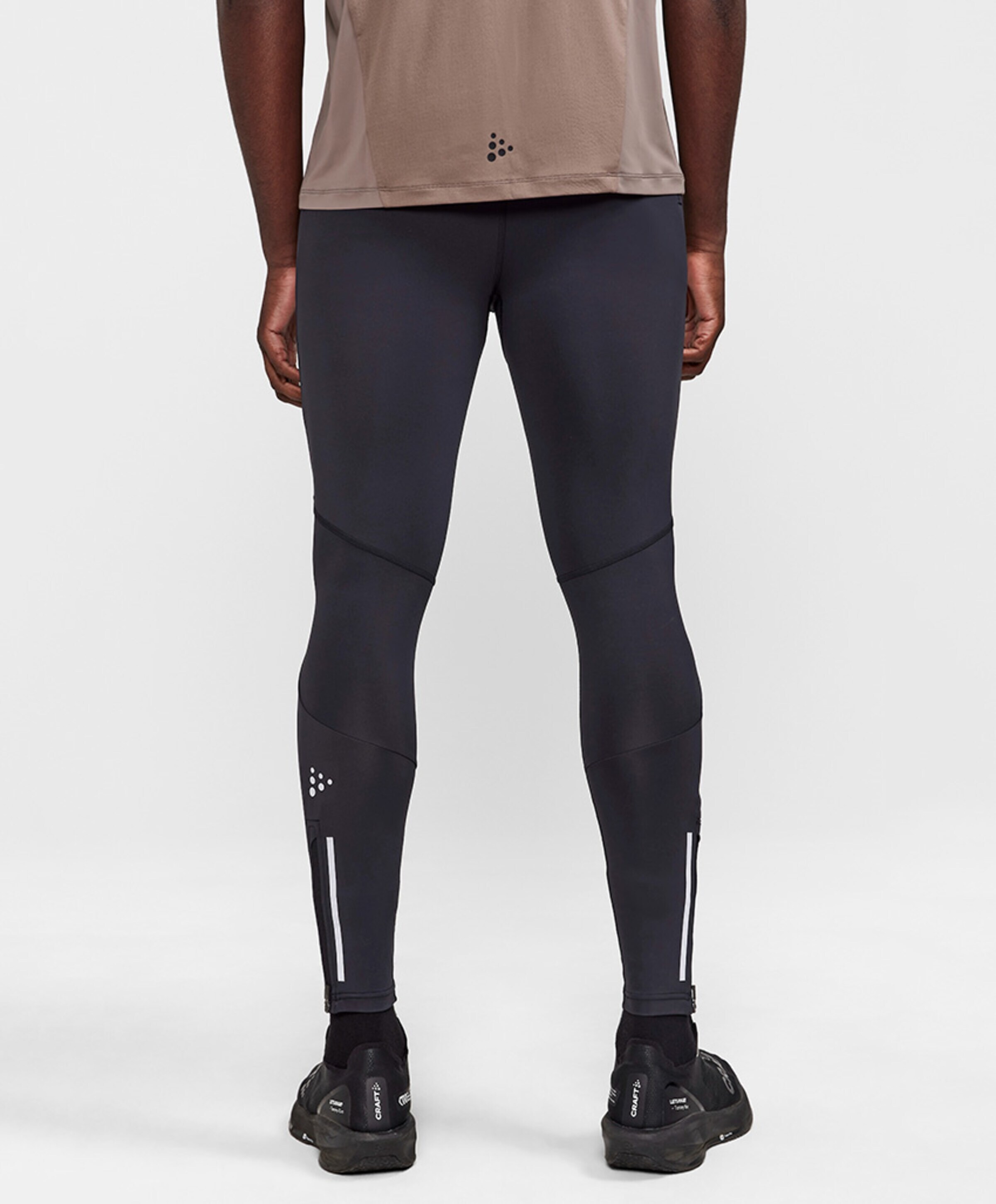 Craft ADV ESSENCE ZIP tights 2 M heren tights zwart