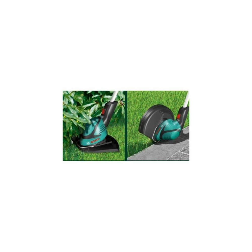 Coupe-bordures 400w bosch 230v coupe 27 cm manche réglable 80-115 cm