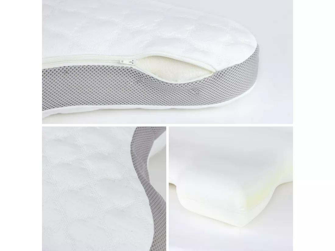 Oreiller ergonomique 55x42 cm VALLORIA mousse à mémoire de forme