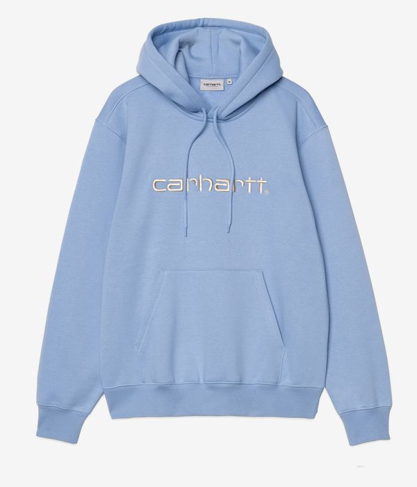 Carhartt WIP Basic Hoodie (bluebird fleur de sel) online kaufen | skatedeluxe