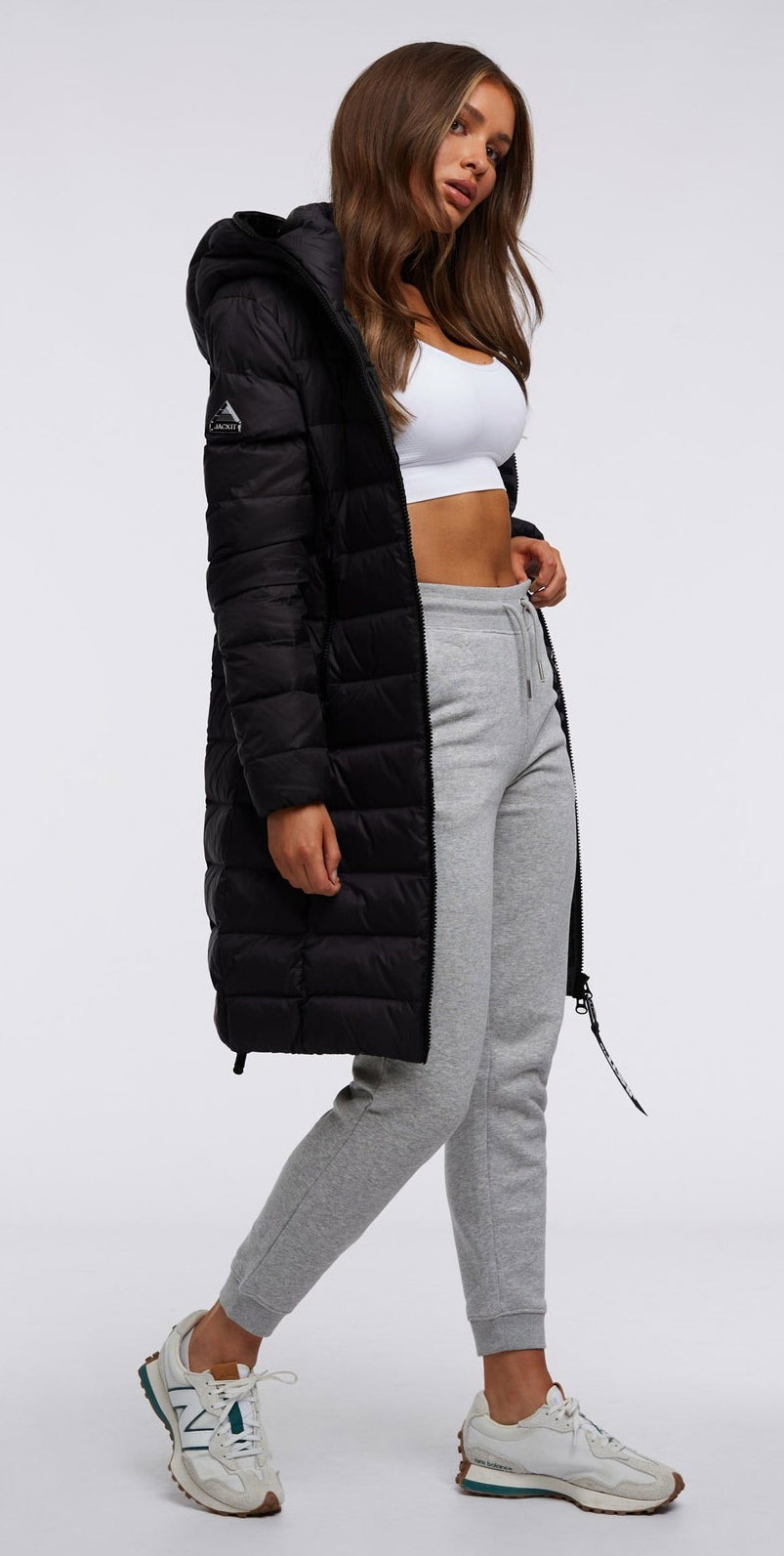 R3D Dry Coat Dame Black