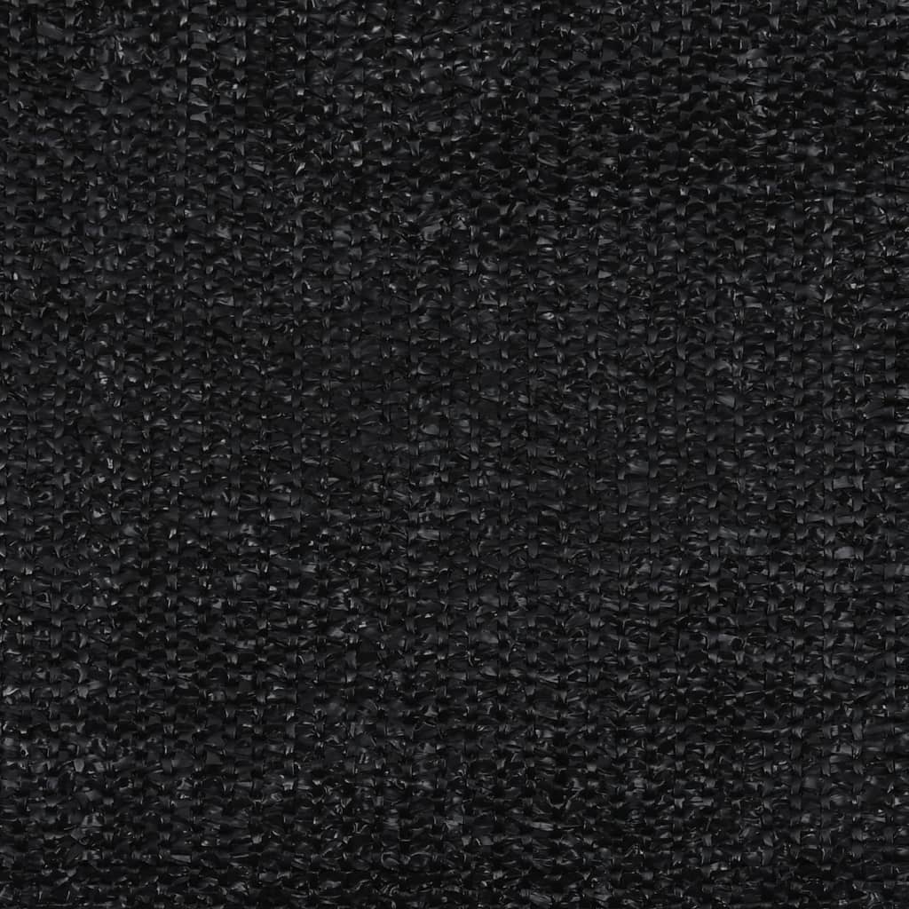 Tapete de campismo Vidaxl preto 250 x 400 cm