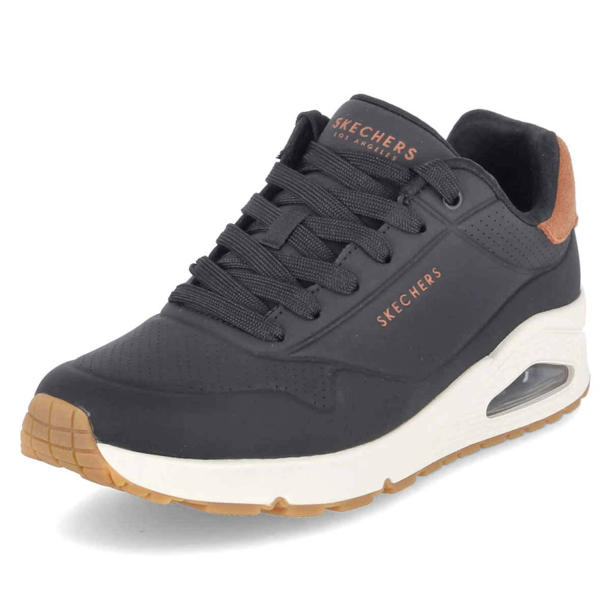 SkechersLow Sneaker UNO SUITED ON AIR - blk