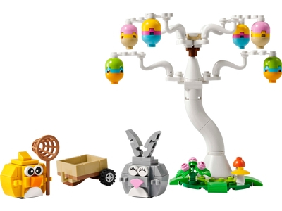 LEGO Eieren zoeken met konijn en kuiken (40808)