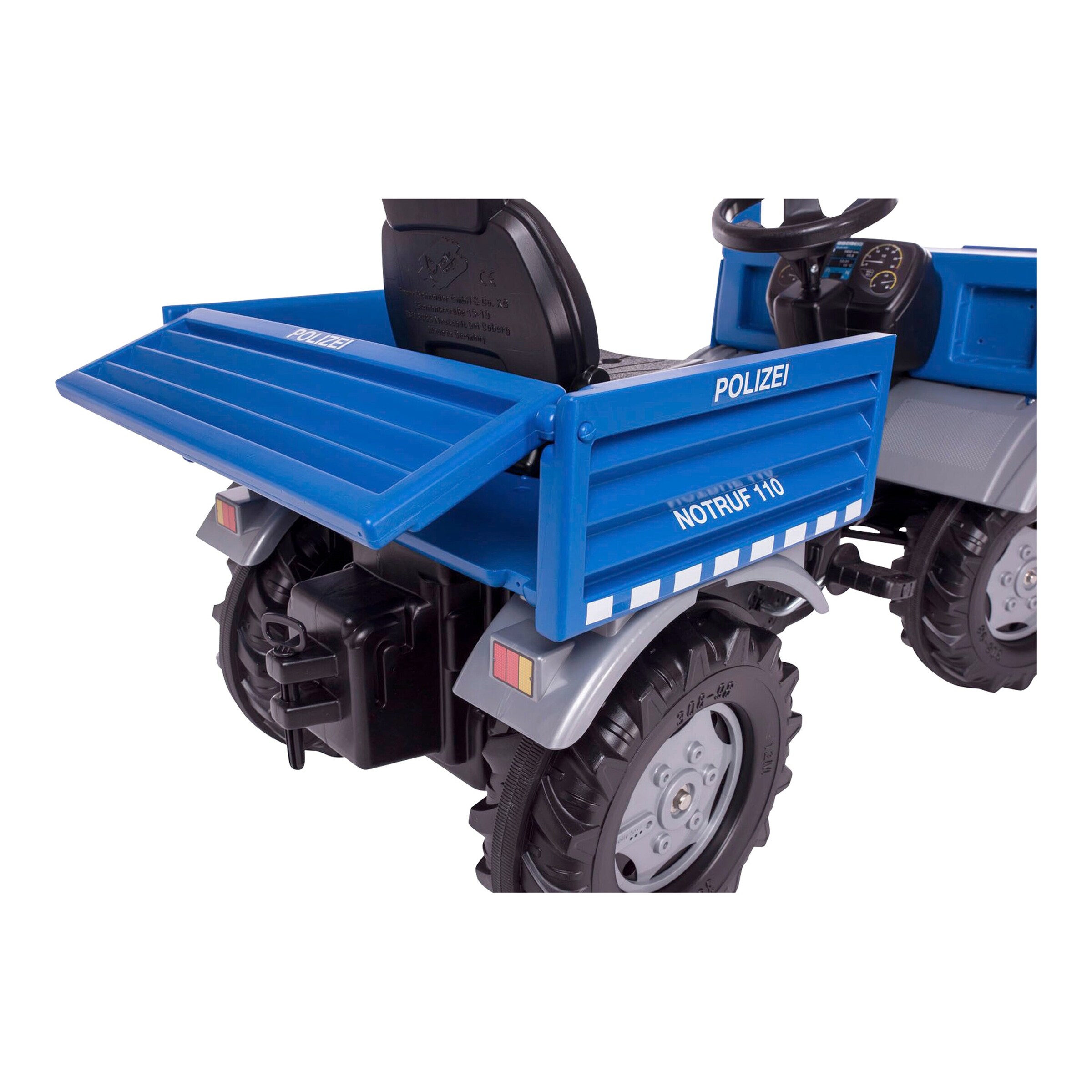 Rolly Toys® Tretfahrzeug rollyUnimog Polizei