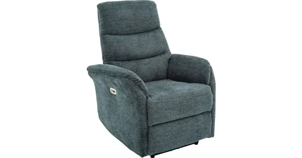 Relaxsessel Velare Microfaser petrol, elektrische Relaxfunktion