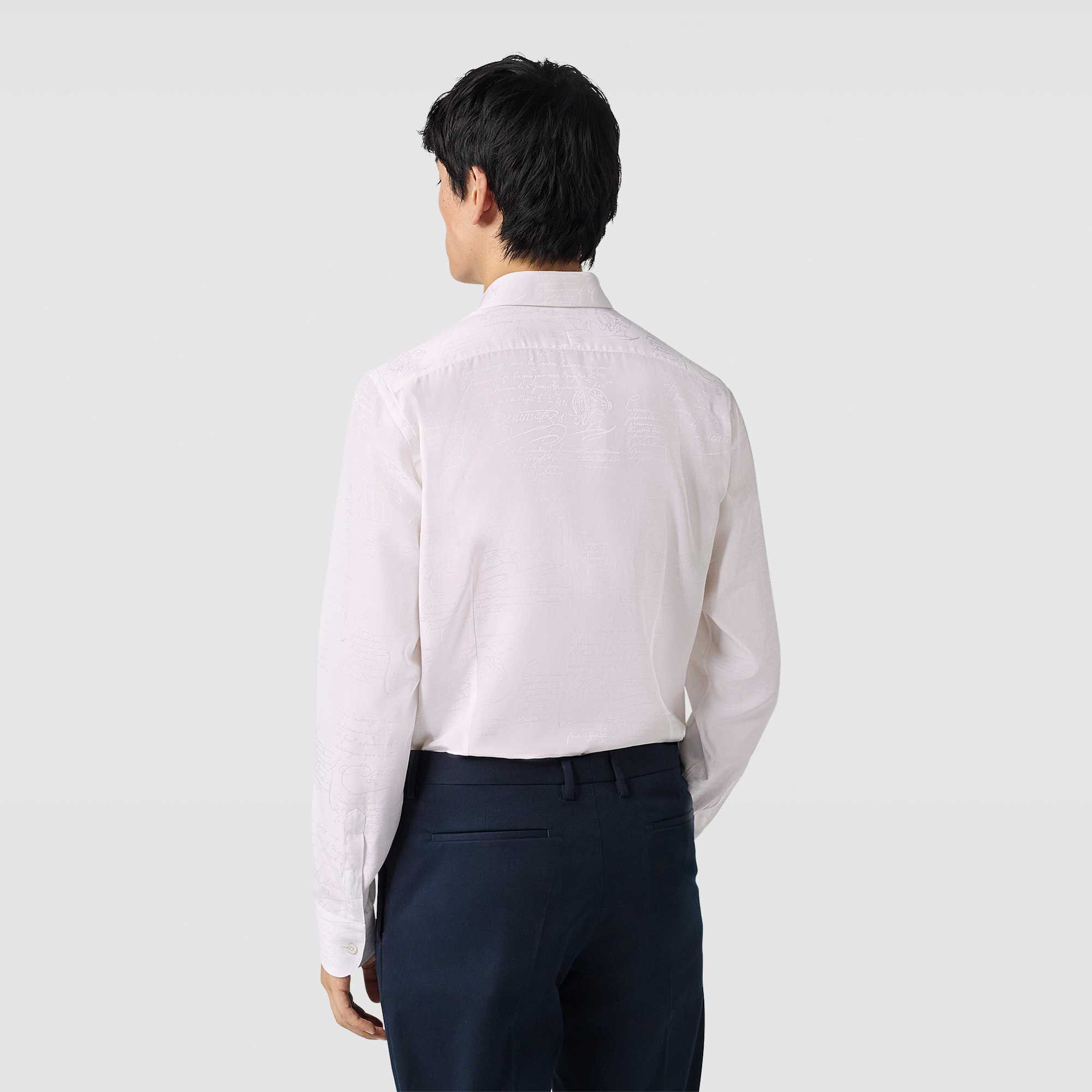 Chemise Andy En Coton Et Soie Scritto