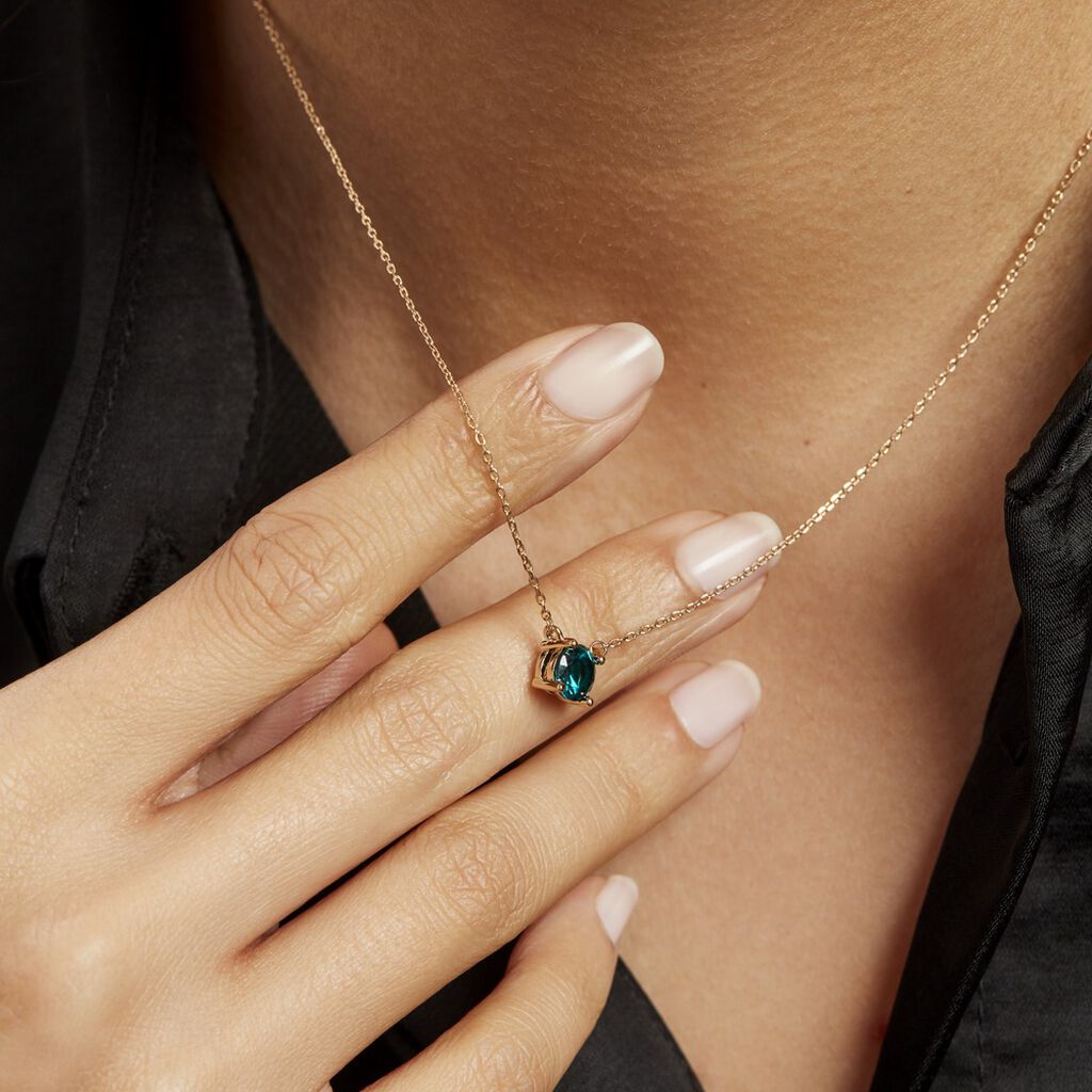 Collier Plaqué Or Jaune Nilay Oxyde De Zirconium