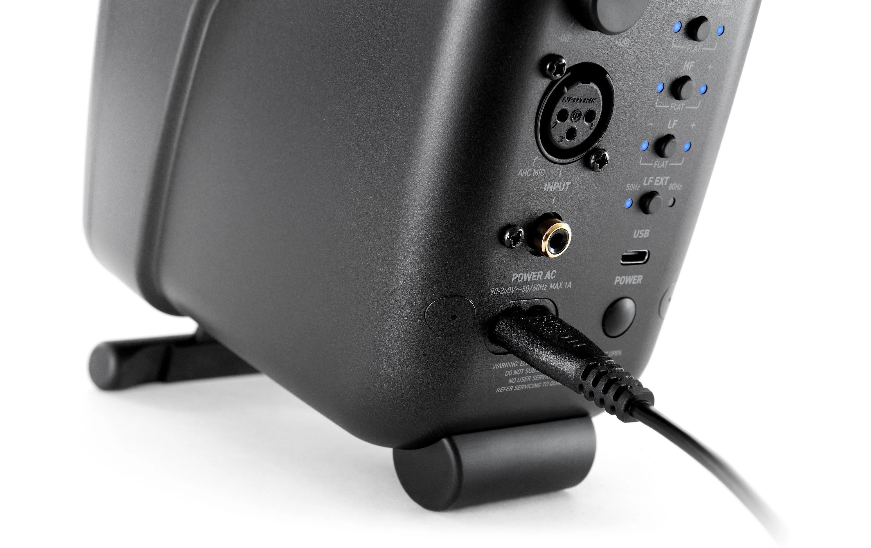 Studiomonitore iLoud Micro Monitor Pro Schwarz<br>Aktive 2-Wege-Monitore mit ARC-Mikrofon