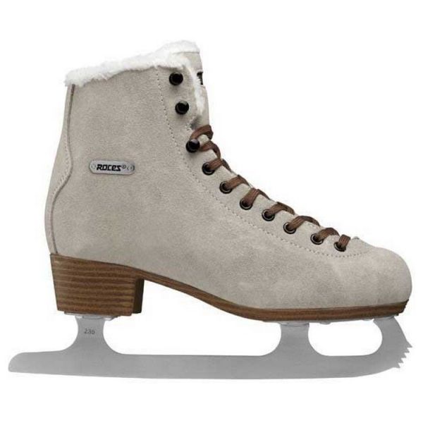 Roces Suede Eco Fur Ice Skates Beige EU 37