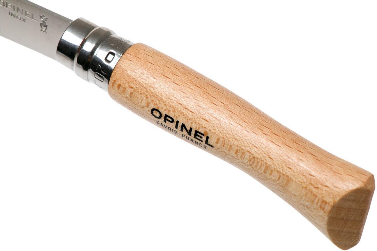 Opinel zakmes No. 07RV, roestvast staal, lemmetlengte 8 cm