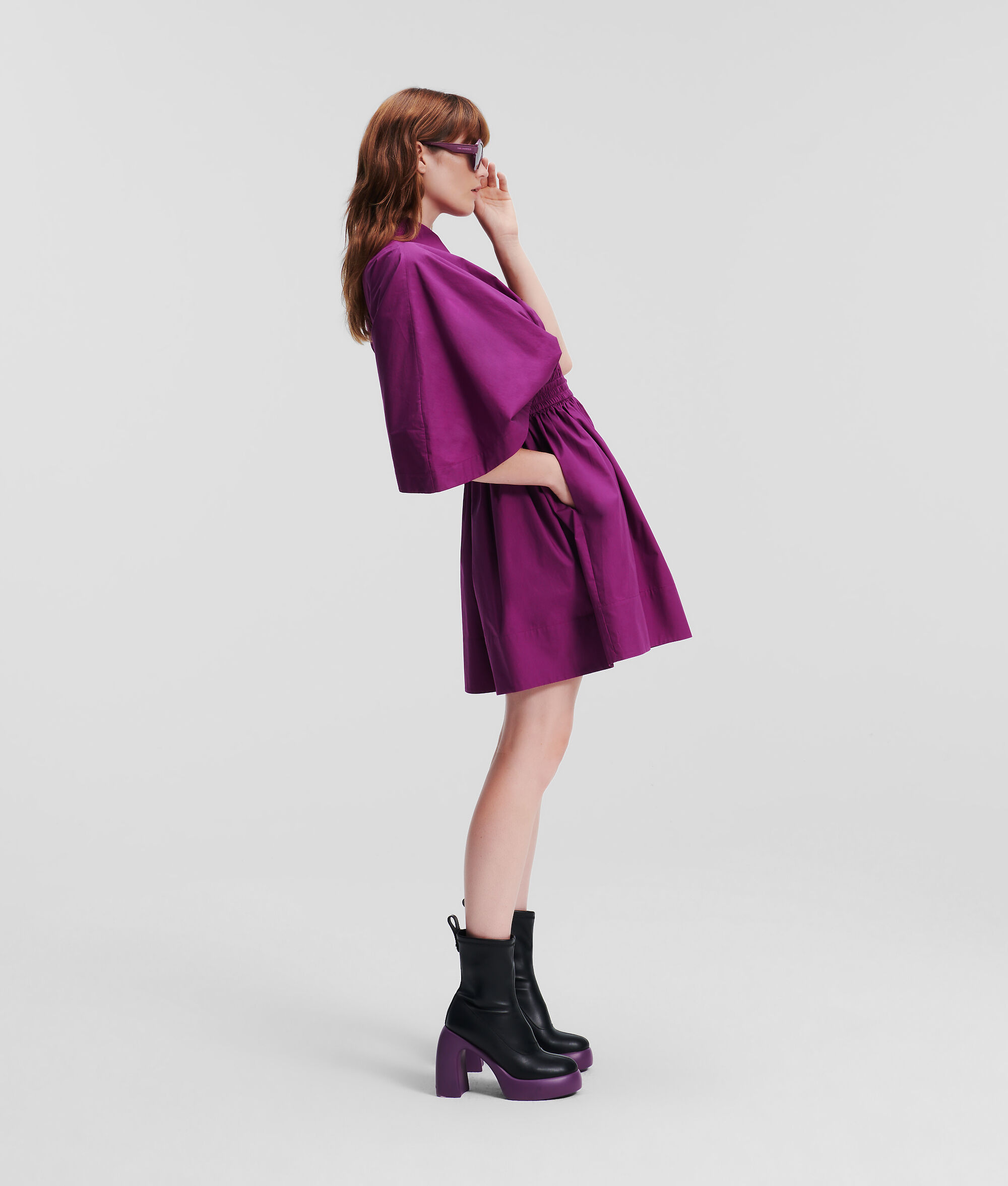 ROBE-CHEMISE FRONCÉE SÉLECTIONNÉE PAR HUN KIM