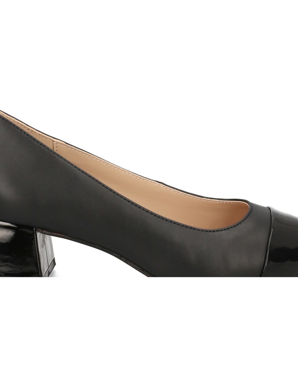 Lederkombination Pumps