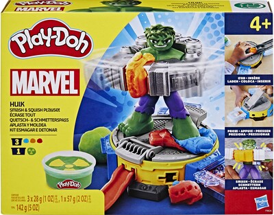 Play-Doh Hulk Smash And Squish Lekesett
