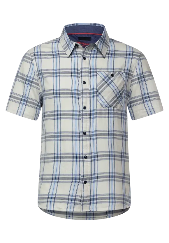Hemd mit Karomuster - deep navy blue