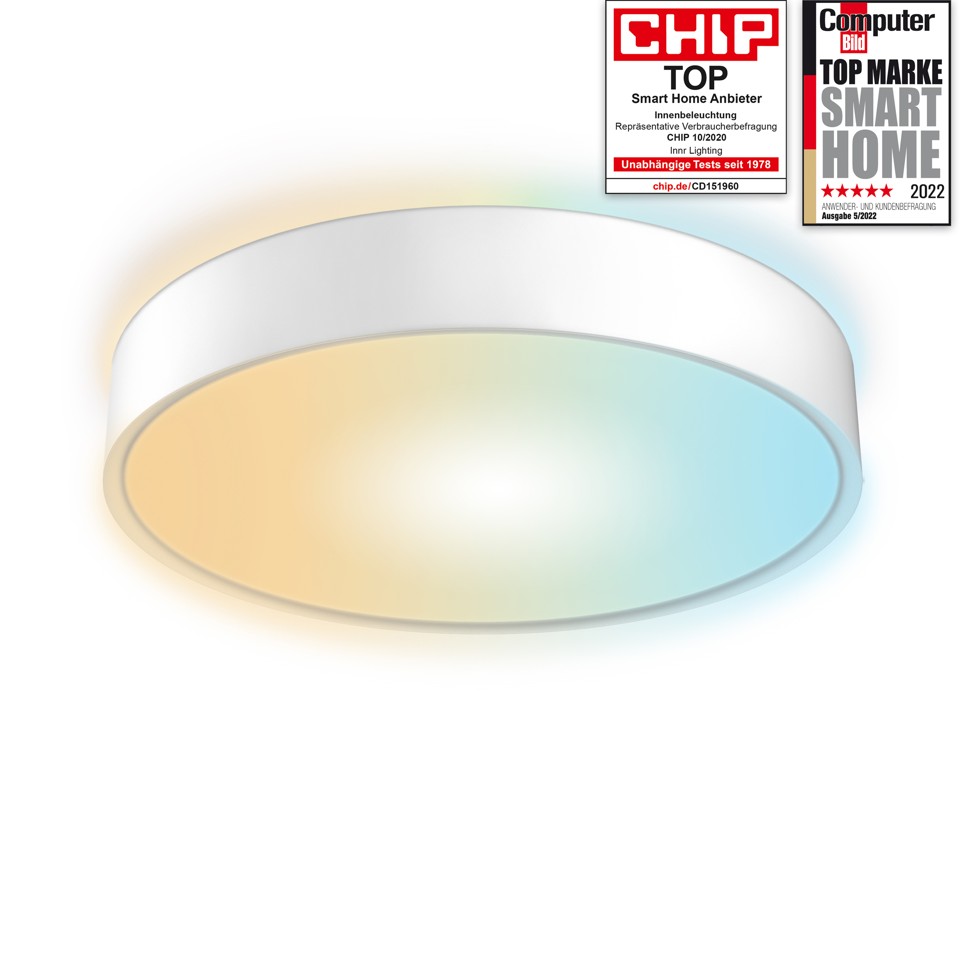 Innr - Round Ceiling Lamp Comfort - 1 Pack RCL 240 T - Zigbee