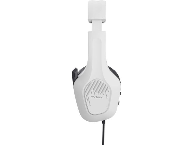 Trust Headset GXT 415W Zirox Schwarz/Weiss Gaming-Headset mit komfortablen ohrumschliessenden Polstern und einstellbarem Mikrofon