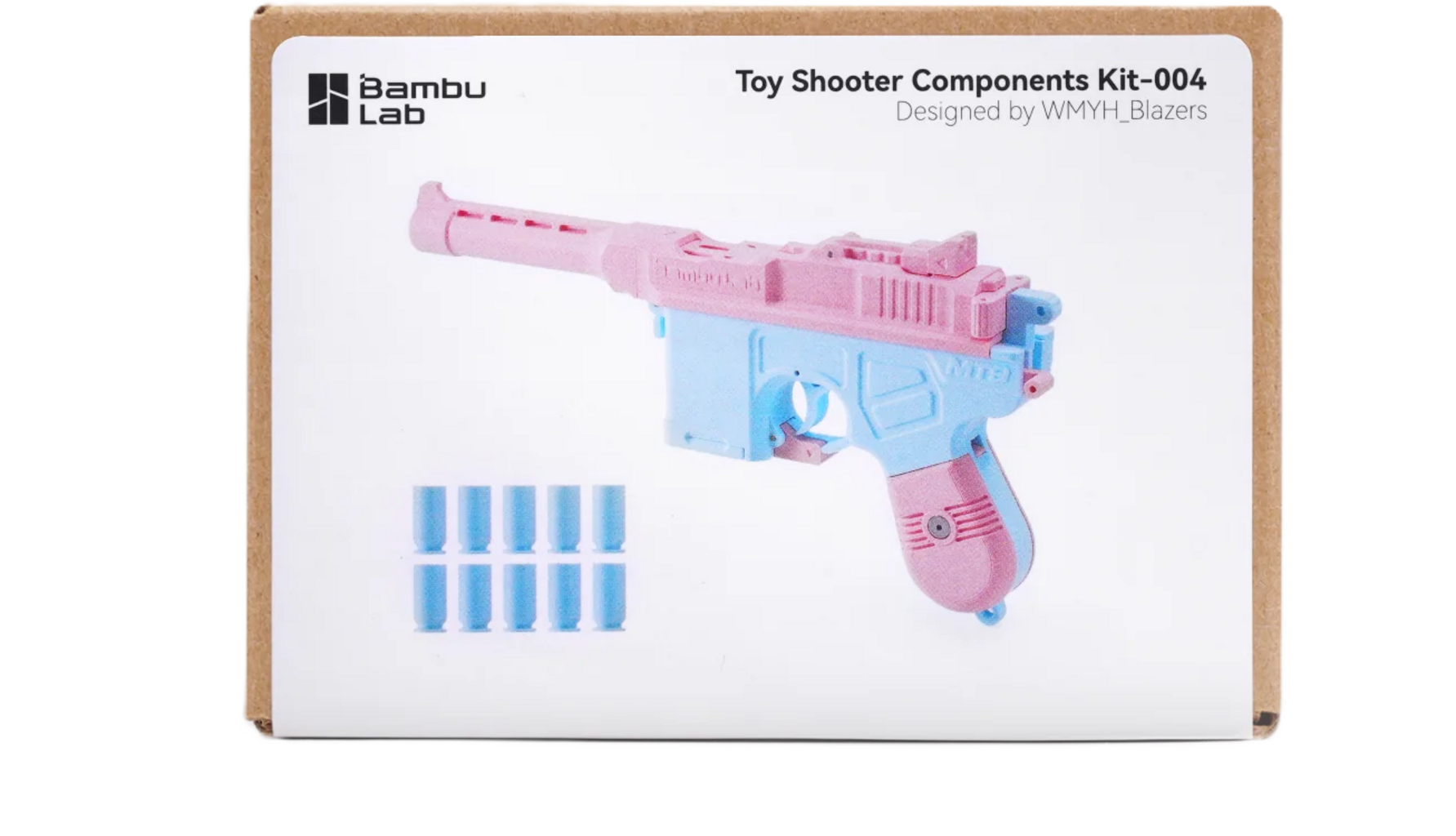 Bambu Lab  Toy Shooter Components Kit    Hardware Kit zum Zusammenbauen eines mechanischen Shooter Spielzeugs