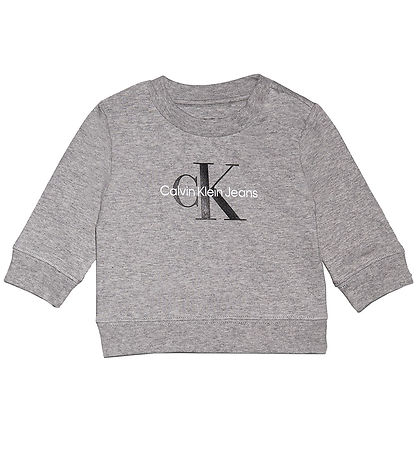 Calvin Klein Sweats?t - Monogram - Grey Heather