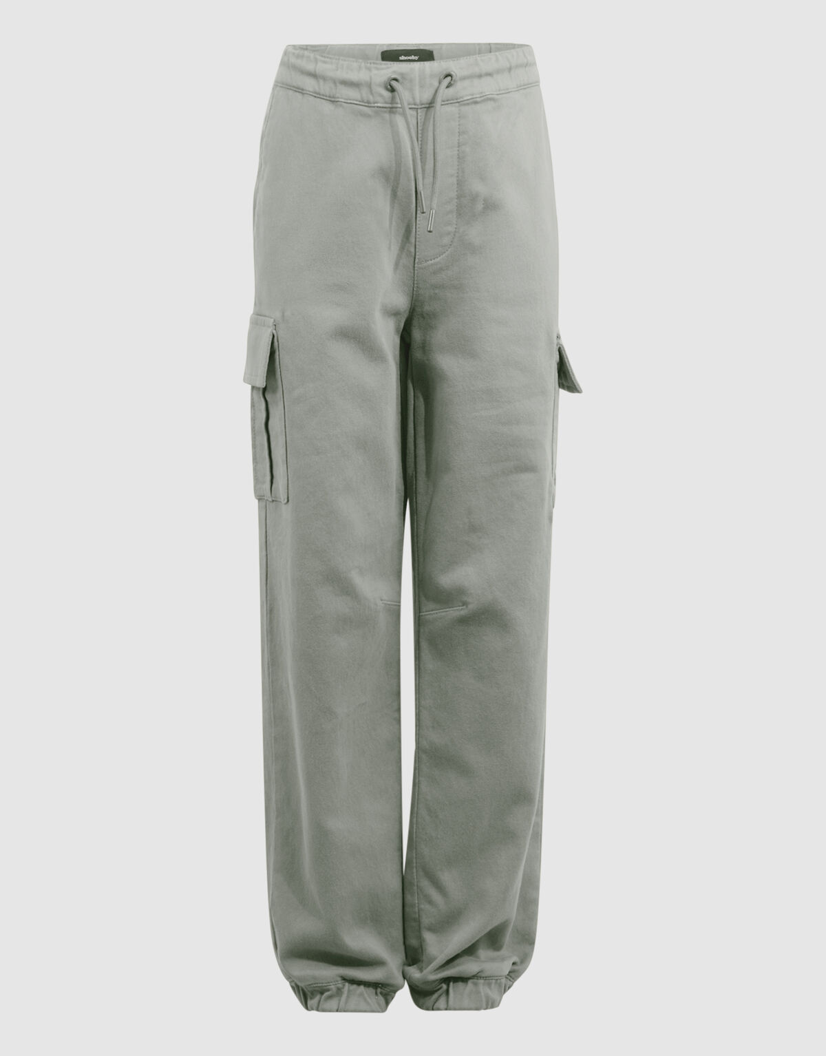 Loose Fit Jog Cargo Broek Khaki