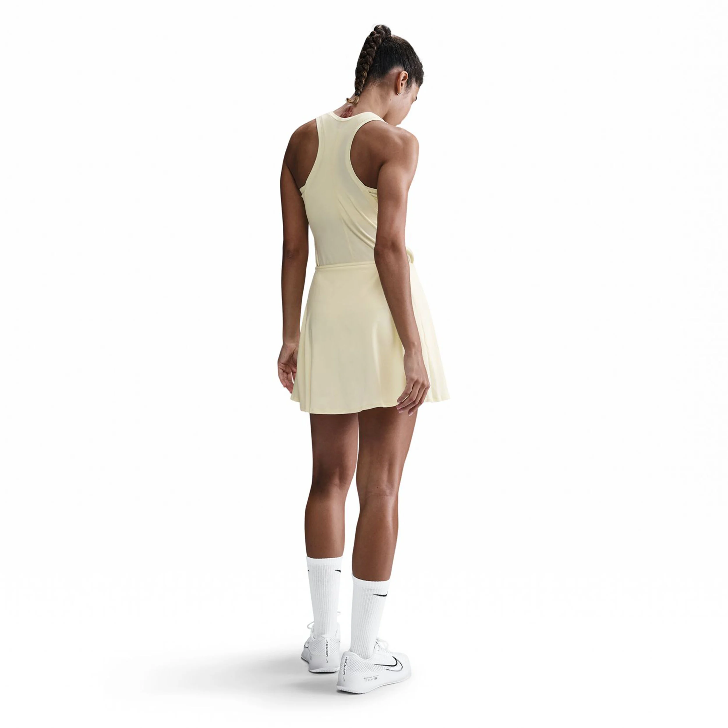 Nike Dri-Fit Victory Débardeur Tank Top Femmes - Jaune , Blanc