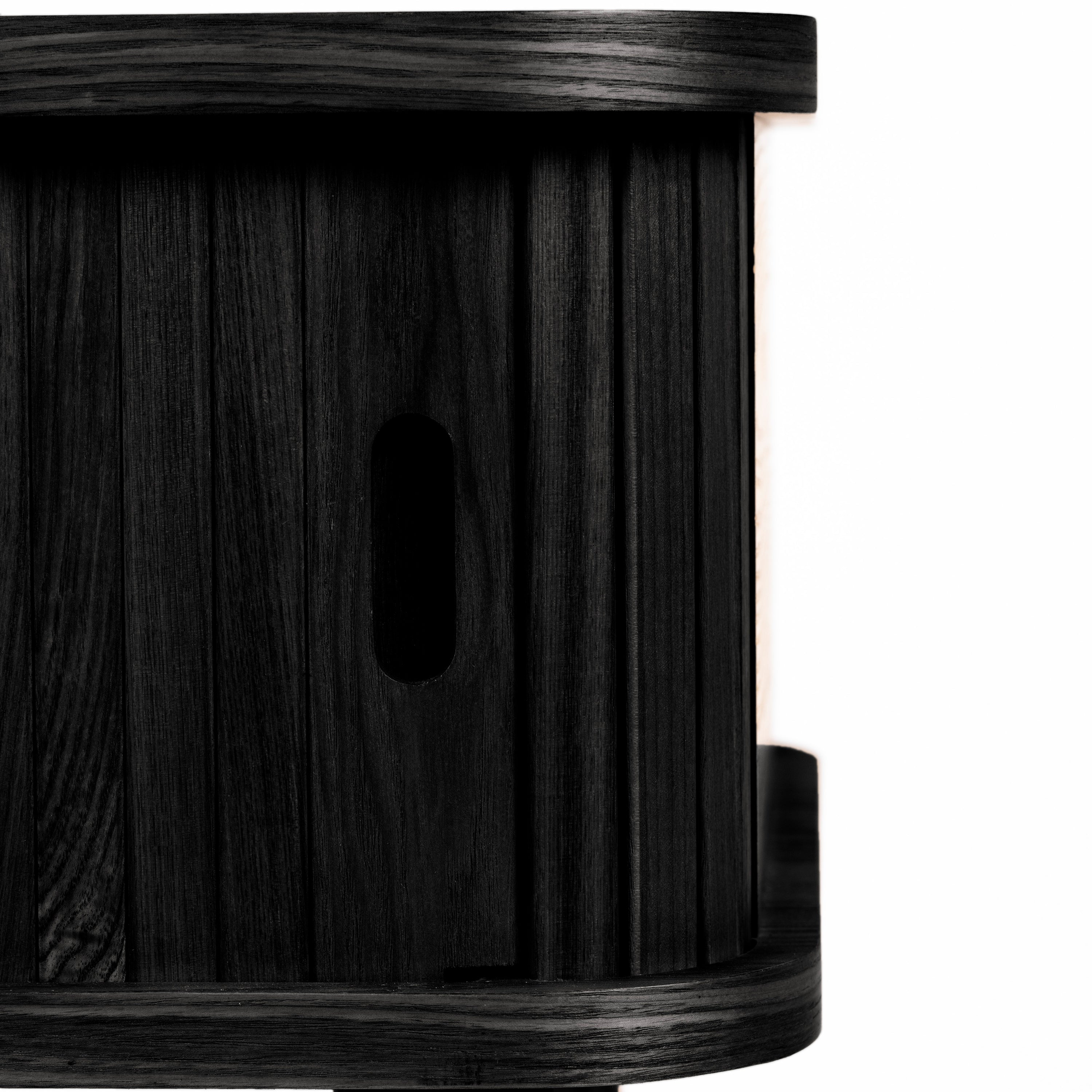 Zuiver Barbier Bijzettafel - Zwart